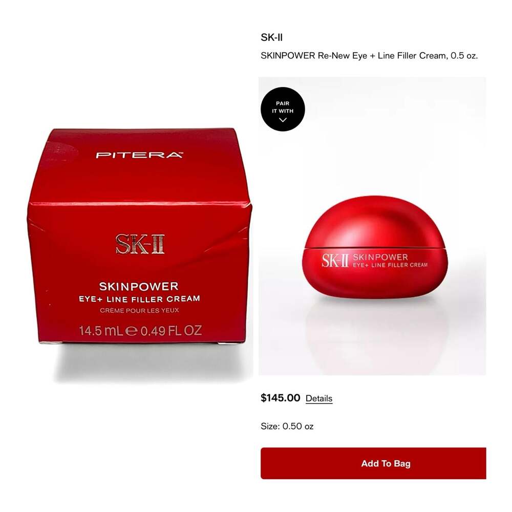 SK-II SKINPOWER Eye + Line Filler Cream (14.5ml / 0.49 fl. oz.)